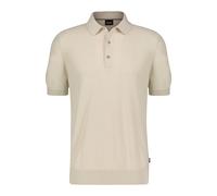 BOSS Herren Strickpoloshirt H-IANNOTTI, weiss, Gr. S