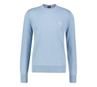 BOSS Herren Strickpullover aus Baumwolle und Kaschmir KANOVANO_S, blau, Gr. XXXL