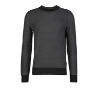 BOSS Herren Strickpullover aus Baumwollmix KLAPOK, schwarz, Gr. L