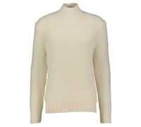 BOSS Herren Strickpullover aus Wolle C-HELETTO, weiss, Gr. L