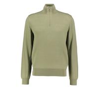 BOSS Herren Strickpullover aus Wolle H_ILLARIO, grün, Gr. XL