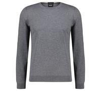 BOSS Herren Strickpullover aus Wolle LENO-P, grau, Gr. M