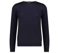 BOSS Herren Strickpullover aus Wolle LENO-P, marine, Gr. XL