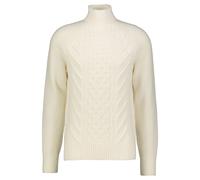 BOSS Herren Strickpullover aus Wolle und Seide L-HECTOR, offwhite, Gr. XL