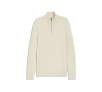 BOSS Herren Strickpullover H-ULICIO, offwhite, Gr. M