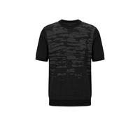 BOSS Herren Strickpullover KN_GLOBE, schwarz, Gr. XL