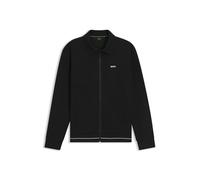 BOSS Herren SW Member FZ Sweatshirt aus Baumwoll-Mix mit Logo-Stickerei Schwarz001 L