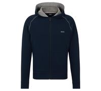 BOSS Herren Sweatjacke mit Hoodie - Mix & Match Jacket H, Kapuze, Stretch Cotton Blau / 2XL XXL Blau