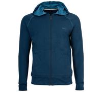BOSS Herren Sweatjacke mit Hoodie - Mix & Match Jacket H, Kapuze, Stretch Cotton Blau (Open Blue 480) XL