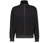 BOSS Regular-Fit Sweatjacke aus Stretch-Baumwolle mit Reißverschluss - Style H-Shepherd 100, 50532755 Schwarz L