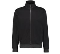BOSS Regular-Fit Sweatjacke aus Stretch-Baumwolle mit Reißverschluss - Style H-Shepherd 100, 50532755 Schwarz XL