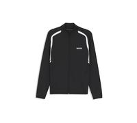 BOSS Spin Sweatjacke Herren-schwarz in schwarz, Größe: S (nur noch wenige Artikel verfügbar)