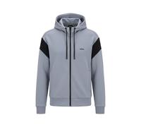 BOSS Regular-Fit Sweatshirt aus Spacer-Piqué mit Reißverschluss - Style SW_Union Saggy, 50563287 Grau XL