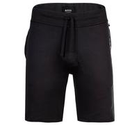 BOSS Herren Sweatshorts - Authentic Shorts, kurze Hose, Loungewear, Baumwolle, Logo Schwarz 001 XL