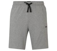 BOSS Shorts aus Stretch-Baumwolle mit Logo-Stickerei - Style Mix&Match Short CW, 50515367 Grau XL