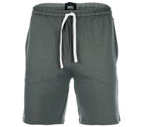 BOSS Herren Sweatshorts Mix&Match Short CW - kurze Hose, Loungewear, Cotton Stretch Grün (Open Green) 2XL