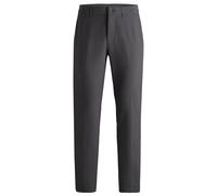 BOSS Herren T Commuter-Reg Regular-Fit Hose aus wasserabweisendem Stretch-Gewebe Dunkelgrau 54