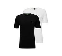 BOSS Zweier-Pack T-Shirts aus Stretch-Baumwolle mit Logo - Style T-Shirt 2-Pack, 50478019 Gemustert S