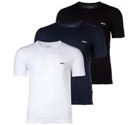 BOSS Herren T-Shirt, 3er Pack - RN 3P Classic, Rundhals, Kurzarm, Cotton, uni Schwarz/Blau/Weiß / XL XL Blau