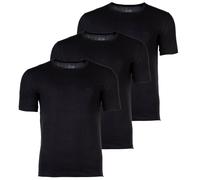BOSS Herren T-Shirt, 3er Pack - RN 3P Classic, Rundhals, Kurzarm, Cotton, uni Schwarz L