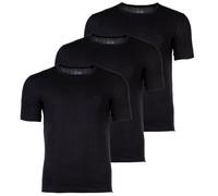 BOSS Herren T-Shirt, 3er Pack - RN 3P Classic, Rundhals, Kurzarm, Cotton, uni Schwarz / XL XL Schwarz