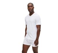 BOSS Herren T-Shirt, 3er Pack - TShirtVN 3P Classic, Unterhemd, V-Neck, Cotton Weiß / XL XL Weiß