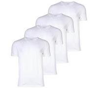 BOSS Herren T-Shirt, 4er Pack - TShirtRN Comfort, Unterhemd, Rundhals, Cotton Weiß 2XL
