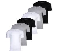 BOSS Herren T-Shirt, 6er Pack - TShirtVN Classic, Unterhemd, V-Neck, Cotton S Weiß