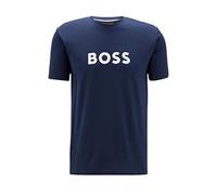 BOSS Herren T-Shirt RN Shirt Crew-Neck UV-Protection UPF 50, Farbe:Blau, Artikel:-413 Navy, Größe:M