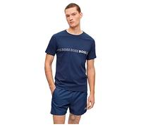 BOSS Herren T-Shirt Rn Slim Fit Beach_T_Shirt, Dunkelblau, M EU