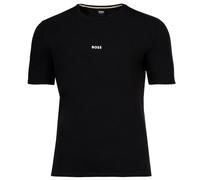 BOSS Pyjama-Shirt aus elastischer Baumwolle mit Tape-Details - Style Unique T-Shirt, 50545930 Schwarz S