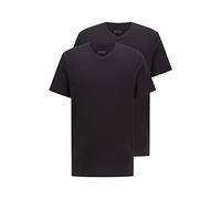 BOSS Herren T-Shirt VN 2P CO Zweier-Pack T-Shirts aus Baumwolle mit V-Ausschnitt,Schwarz,XL