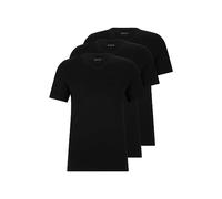 BOSS Herren-T-Shirts mit V-Ausschnitt, 3er-Pack, Schwarze Nacht, M