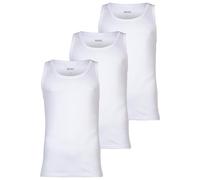 BOSS Herren Tank Top, 3er Pack - 3P Classic, Unterhemd, ohne Arm, Rundhals, Cotton L Weiß