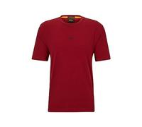 T-Shirt BOSS ORANGE "TChup Relaxed Fit", Herren, Gr. XXL, schwarz (schwarz001), Single Jersey, Obermaterial: 96% Baumwolle, 4% Elasthan, unifarben, relaxed fit hüftlang, Rundhals, eingesetzt normaler