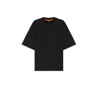 BOSS Herren Te Rounded Oversized T-Shirt aus Stretch-Baumwolle Schwarz001 XXXL