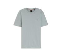 BOSS T-Shirt aus Baumwoll-Jersey mit Logo-Detail - Style Tegood, 50508243 Hellgrau XXL