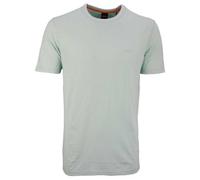 BOSS Orange Regular Fit T-Shirt aus reiner Baumwolle Modell 'TEGOOD' in Tuerkis, Größe XXL