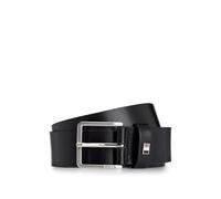 Hugo Boss Gürtel Herren Ther-Flag-E Sz35 aus italienischem Leder mit Signature-Streifen Schwarz001 85
