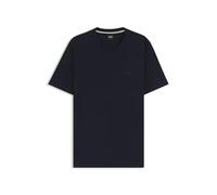 BOSS Herren Thompson 01 T-Shirt aus Baumwoll-Jersey mit Logo-Detail Dunkelblau XXL