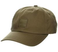 BOSS Herren Tonal Square Logo Cotton Twill Hat Baseballkappe, Mandelbutterbraun, EinheitsgröÃŸe