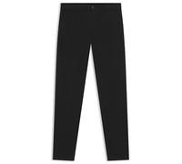 Chinohose BOSS ORANGE "tapered", Herren, Gr. 33, Länge 30, schwarz (001_schwarz), Web, Obermaterial: 97% Baumwolle, 3% Elasthan, unifarben, gerade, unten schmal lang, Hosen Chinohose, mit BOSS Logo hi