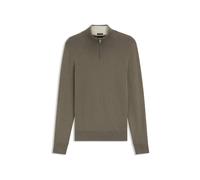 BOSS Herren Troyer aus Wolle und Kaschmir H-HEMARLO, braun, Gr. M