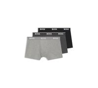 BOSS Herren Trunk, 3er Pack Power, Open Grey 061, S
