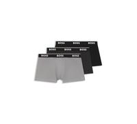 BOSS Power Desig Boxershorts grau/schwarz (3er-Pack) - XL