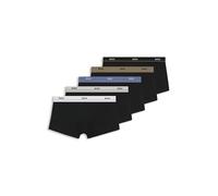 BOSS Boxershorts Trunk 5P Essential 10267407 01 – Stretch-Baumwolle – 5er-Pack schwarz/weiß/beige