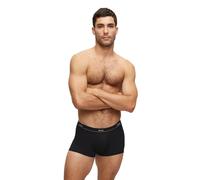BOSS Herren Trunks, 10er Pack - Essential, Boxershorts, Cotton Stretch, Logo M Schwarz