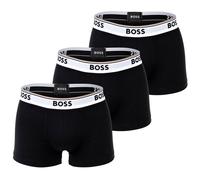 BOSS Herren Power Boxer Trunks Unterhosen Cotton Stretch 3er Pack