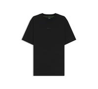 BOSS Relaxed-Fit T-Shirt aus Baumwoll-Mix mit Elasthan-Anteil - Style TS_Urban Tech, 50564108 Schwarz XXXL