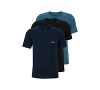 BOSS Herren TShirtRN 3P Classic Dreier-Pack T-Shirts aus Baumwoll-Jersey Türkis M
